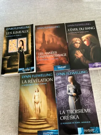 Lot complet – Le Royaume de Tobin de Lynn Flewelling (Tomes 1 à 5)