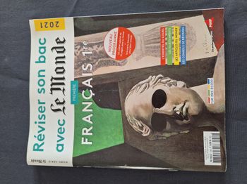 Livre révision Bac Français 1re – Le Monde – édition 2021