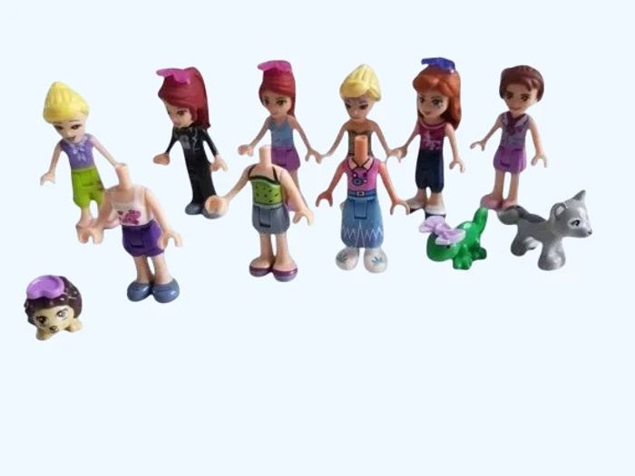 Lego friends, lot figurines et animaux - photo numéro 3