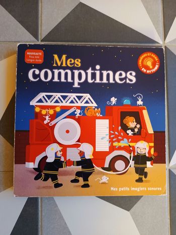 Livre sonore et lumineux Mes comptines Gallimard Jeunesse musique