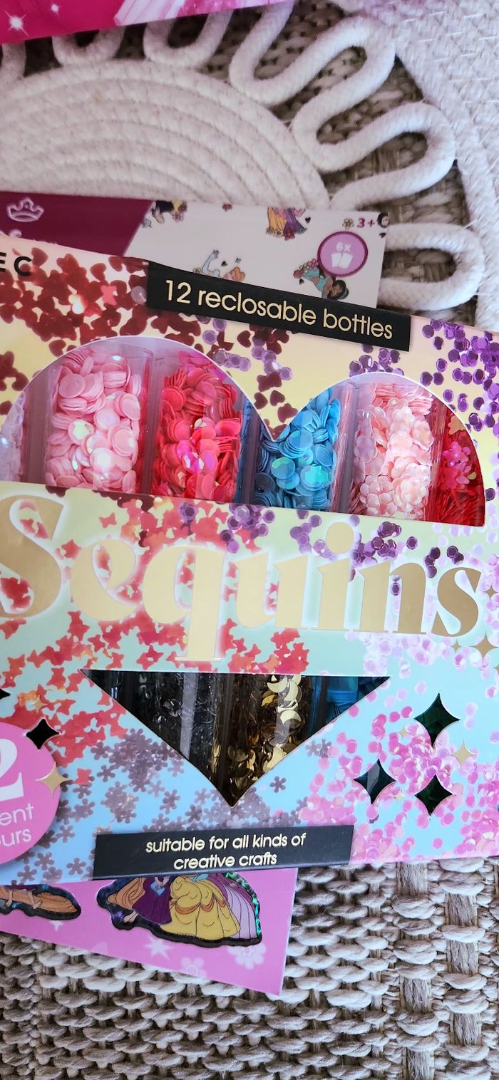 Lot Perles Stickers Princesses Disney - photo numéro 7