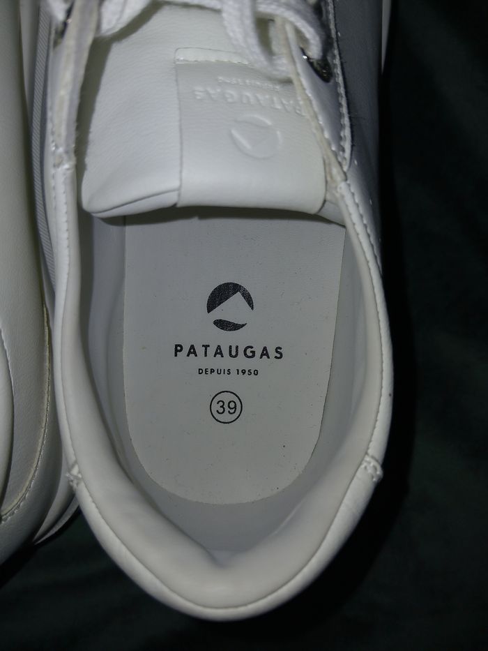 Basket blanche pataugas - photo numéro 2