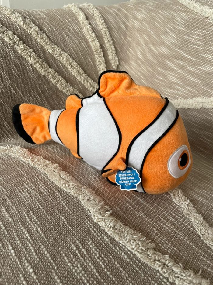 Peluche doudou interactif 31cm Disney le monde de nemo poisson orange neuf - photo numéro 3