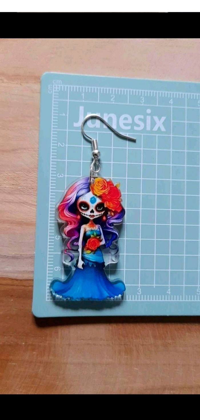 Boucles d'oreilles neuves pour Halloween 🎃 - photo numéro 3