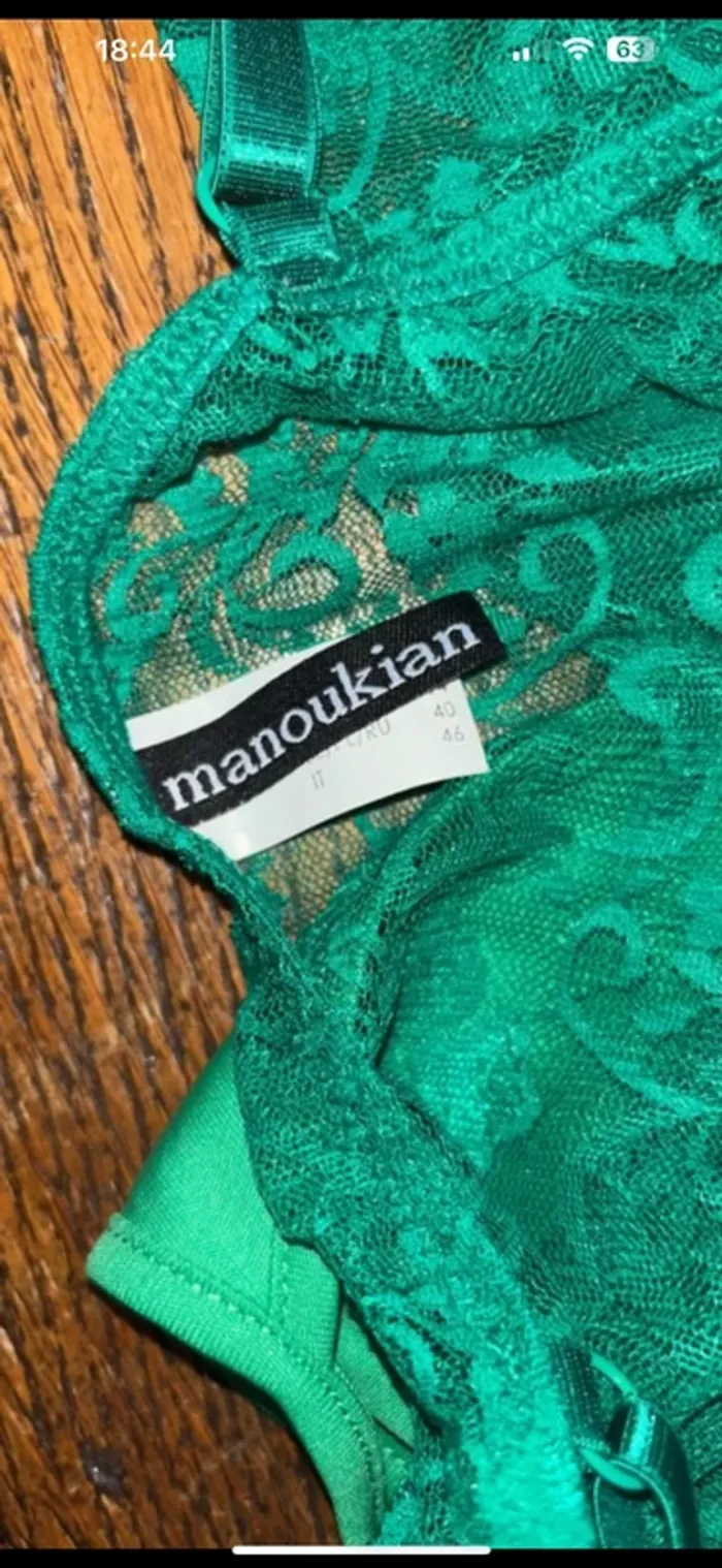 Nuisette dentelles t L manoukian - photo numéro 3