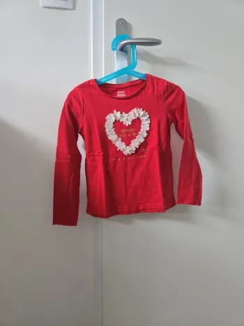 T-shirt manches longues taille 4ans kiabi