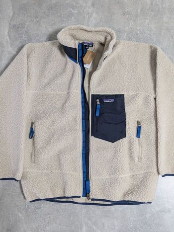 Patagonia Veste polaire fleece homme couleur naturel taille M