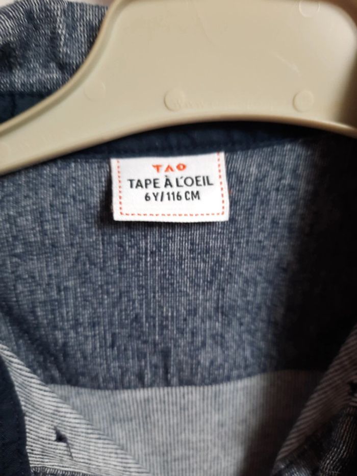 Chemise manches longues 6 ans - photo numéro 2