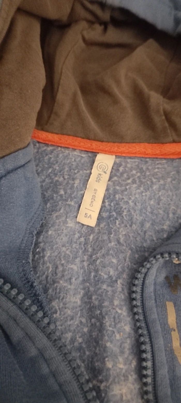 Gilet à capuche Gémo - photo numéro 2