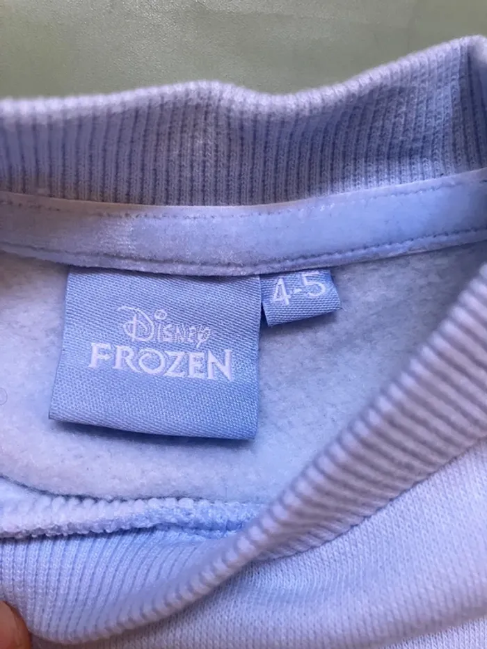 Pull chaud hiver Frozen / Reine des neiges 4-5ans - photo numéro 5