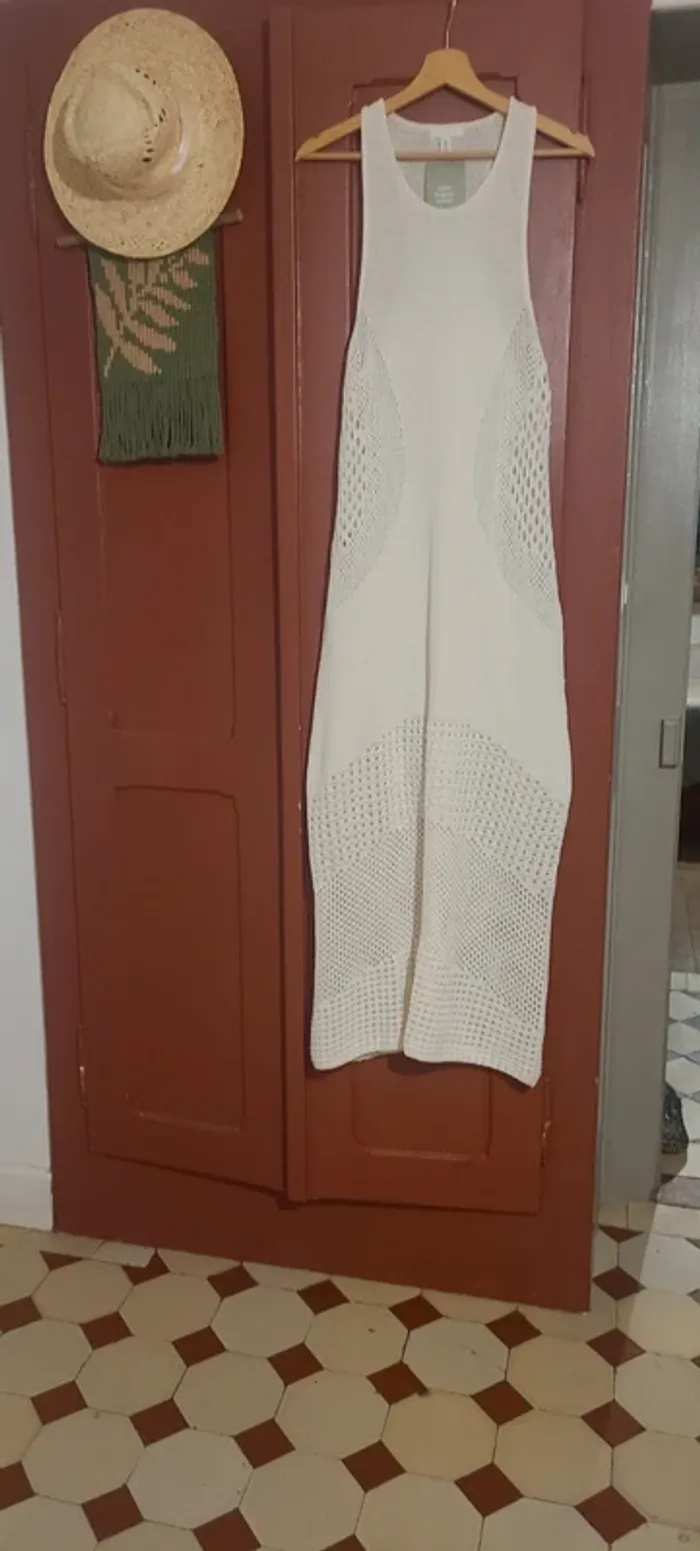 Robe longue été neuve 100% coton T.L - H&M - photo numéro 9