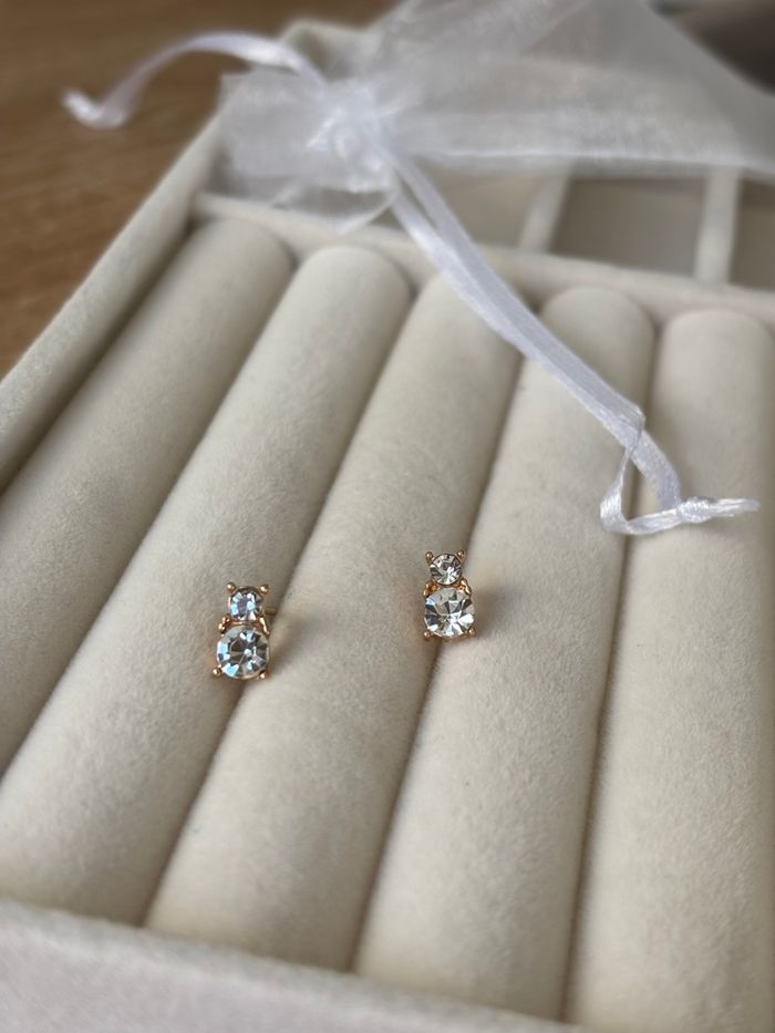 Boucles d’oreilles dorées - photo numéro 3