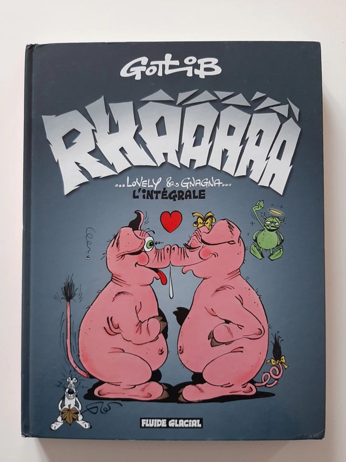 BD intégrale Rhâââââ Lovely & Gnagna, de Gotlib