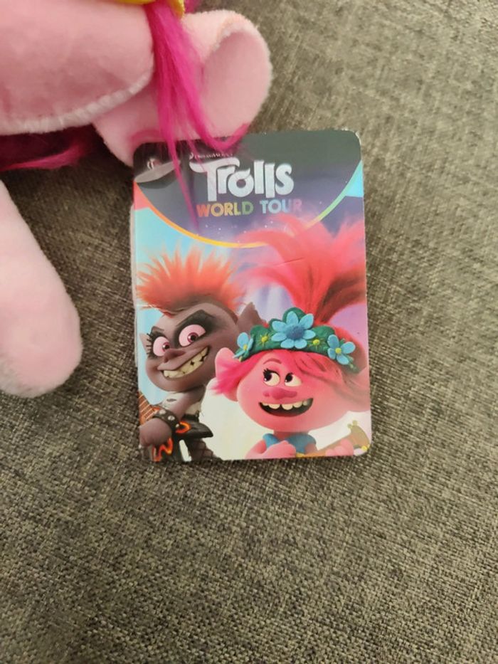 Peluche 18 cm trolls - photo numéro 2