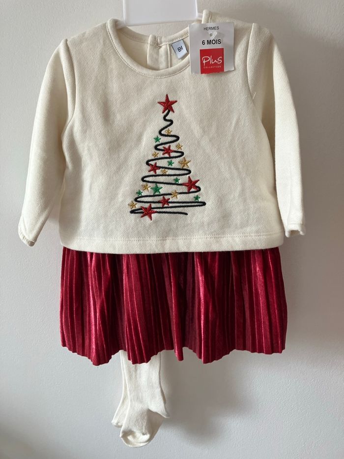 Ensemble neuf robe et collant - photo numéro 2