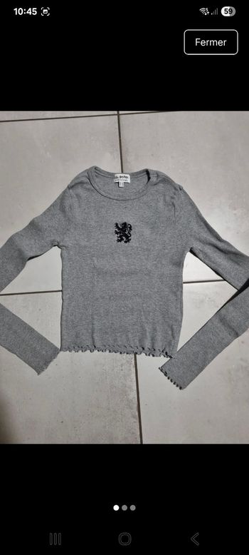 T-shirt gris Harry Potter