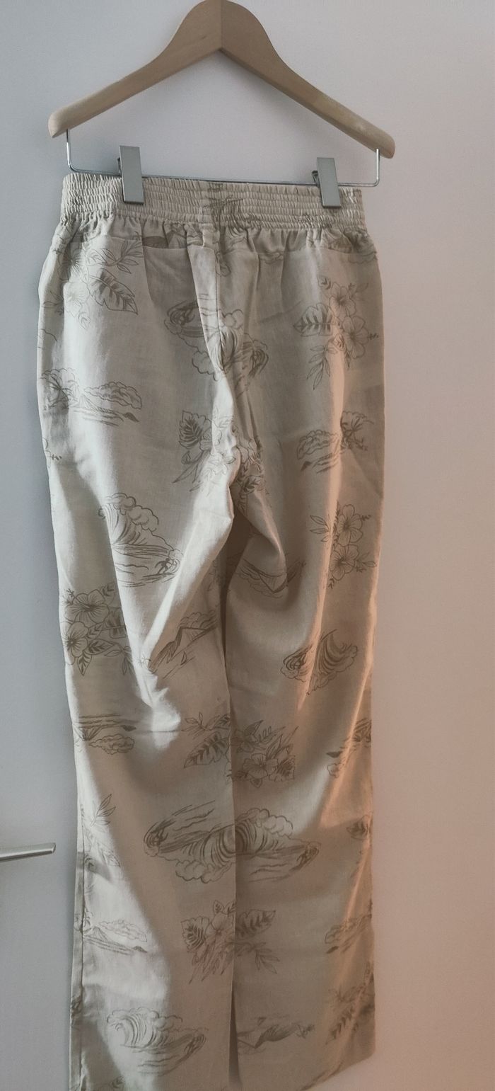 Pantalon en lin femme en 38 neuf - photo numéro 3