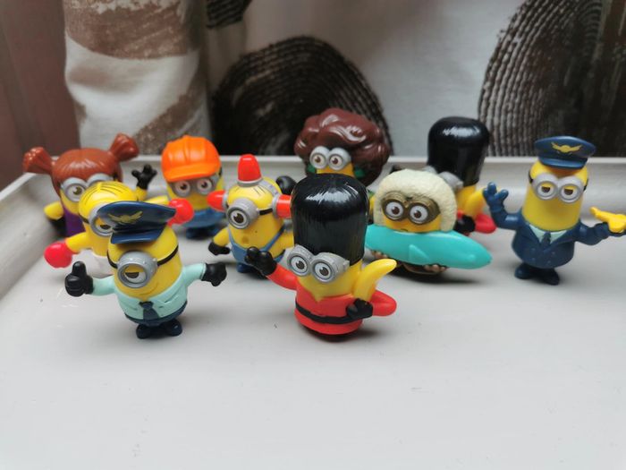 Lot de 10 figurines Minions McDonald's