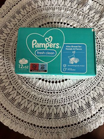 Lingettes Pampers Fresh Clean