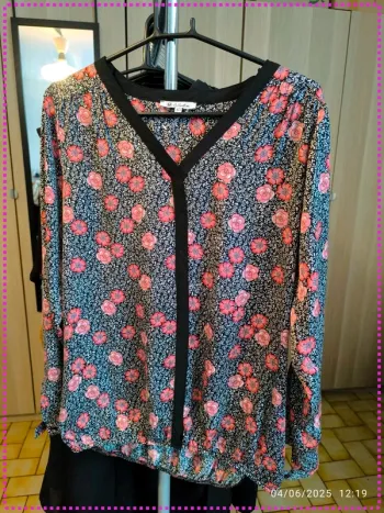 Blouse fleuri