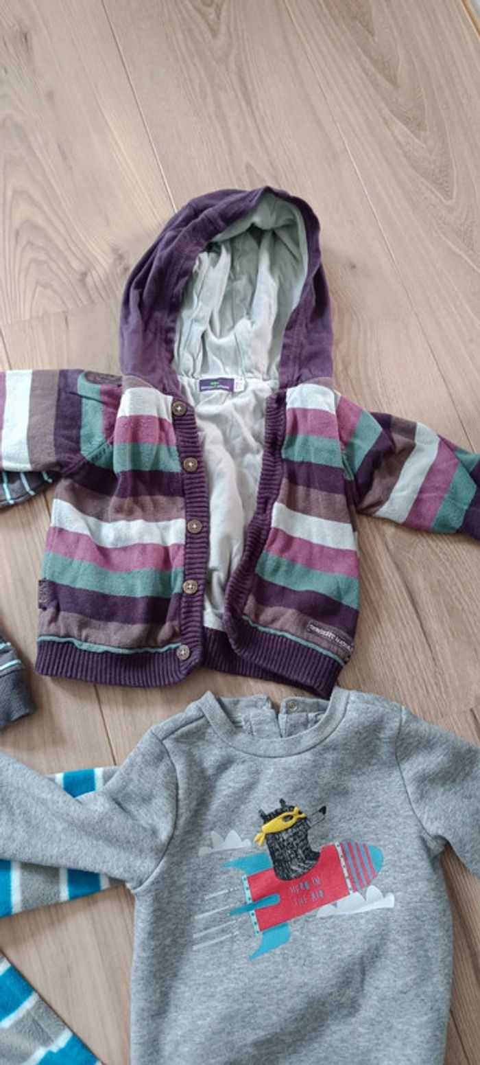 Lot gilet pull - photo numéro 4