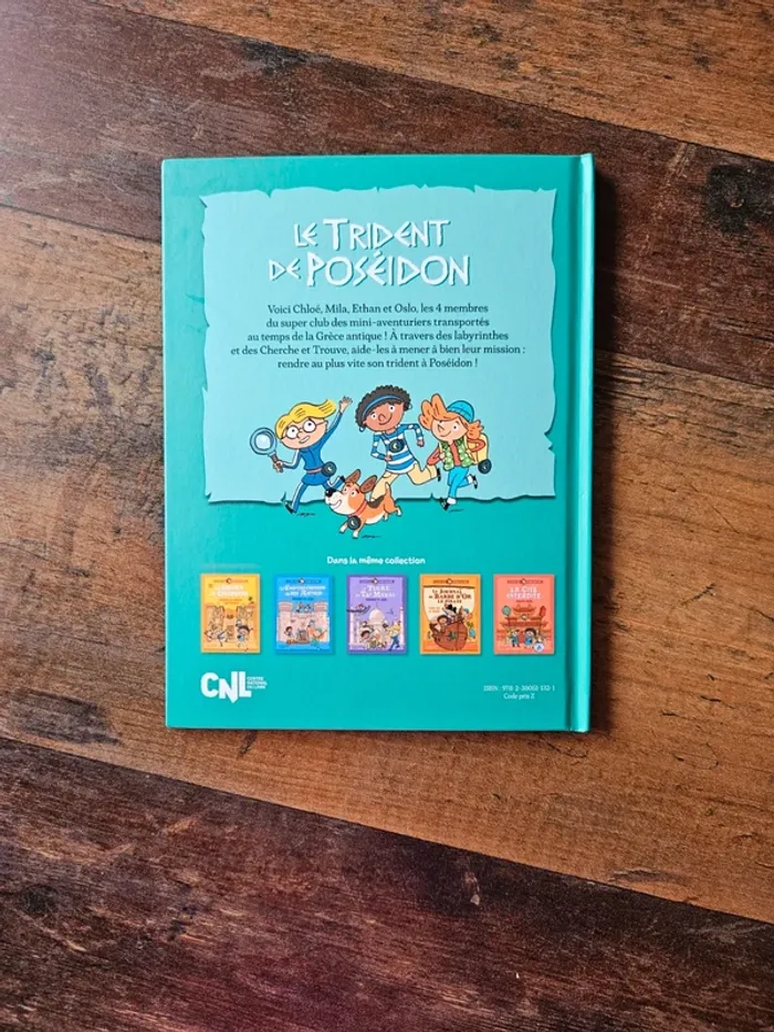Livre Le trident de poseidon - photo numéro 2