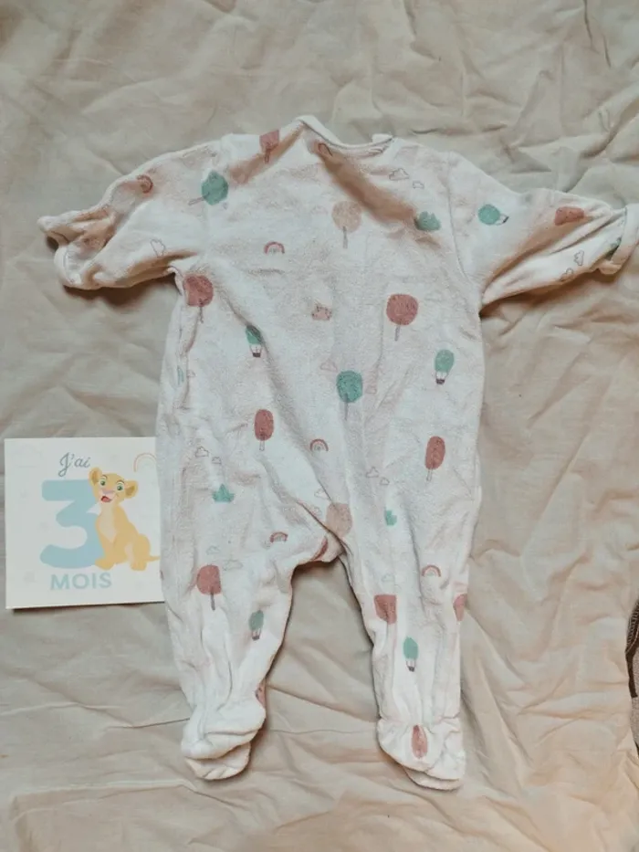 Pyjama croisé 3 mois - photo numéro 3