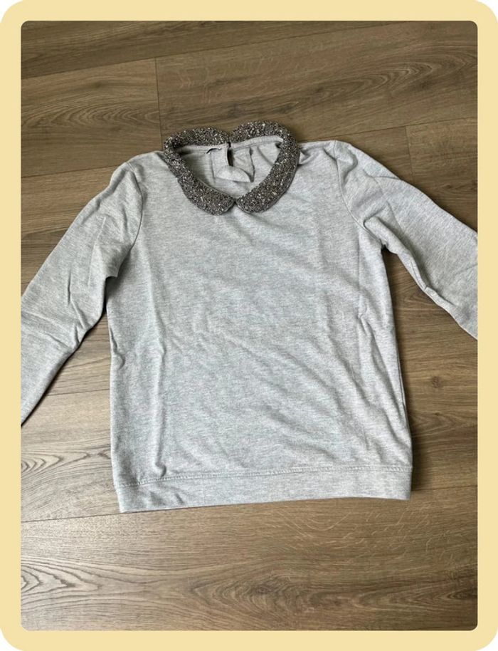 Pull col perles