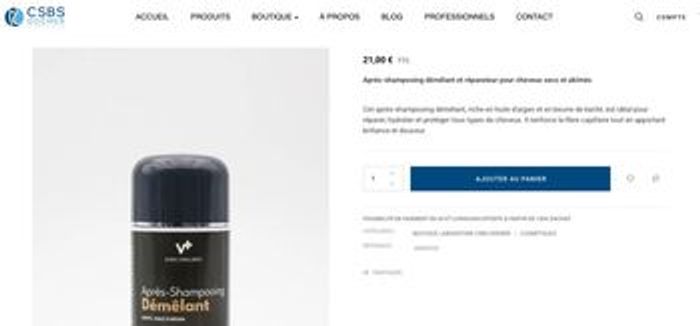 Après-shampoing démêlant - csbs odemer - photo numéro 5