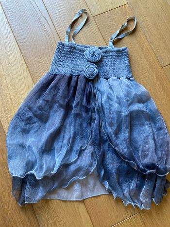 Robe tunique grise 4 ans