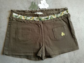 Short Lulu Castagnette kaki taille 38