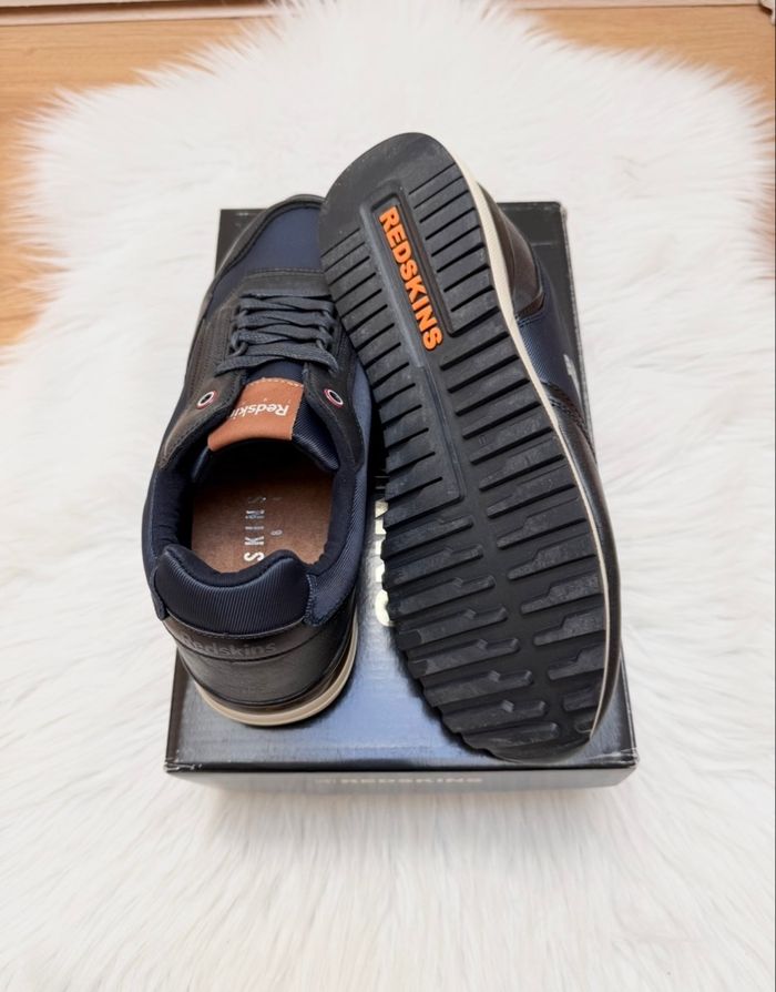 Baskets Redskins – Taille 41 – bleu marine/noir – Neuf avec boîte - photo numéro 8