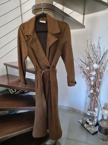 Trench simili daim  New Collection 