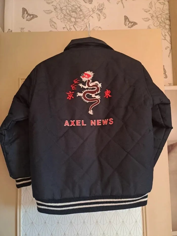 Manteau chaud qualité axel news 12 ans garçon tbe - photo numéro 8