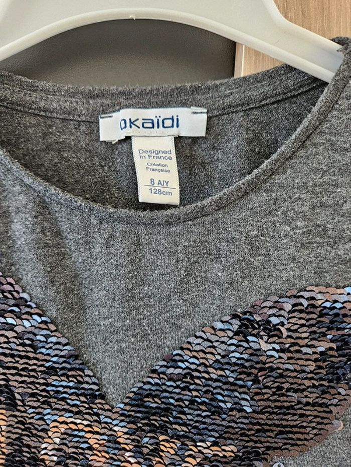 T-shirt fille 8 ans - photo numéro 3