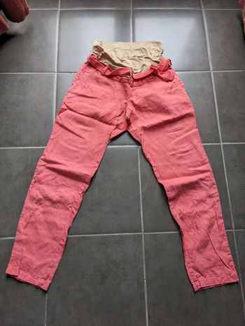 Pantalon lin grossesse