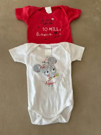 Lot de 2 bodies absorba