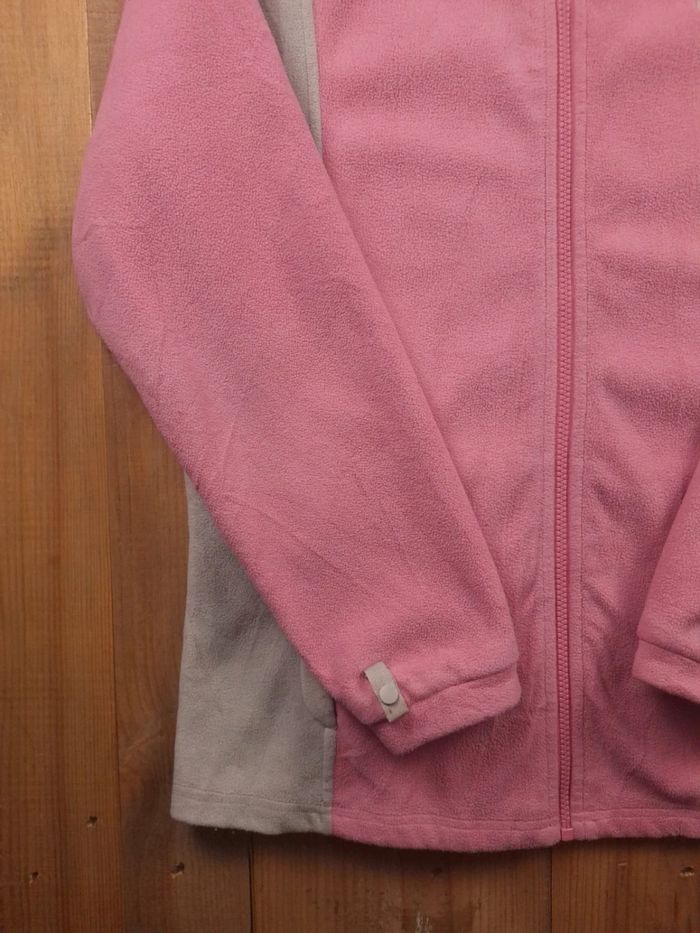 veste polaire the north face bicolore femme - taille L - brodé (693) - photo numéro 3