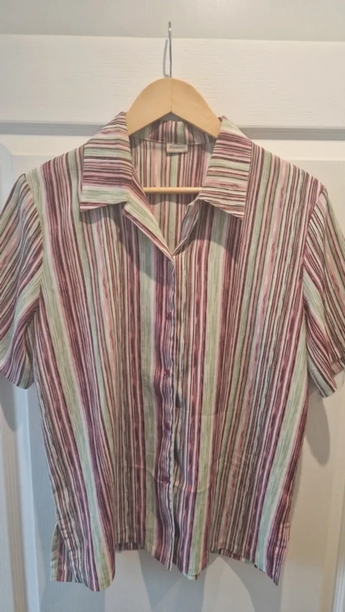 Belle chemise  /blouse vintage damart taille s tres bon etat