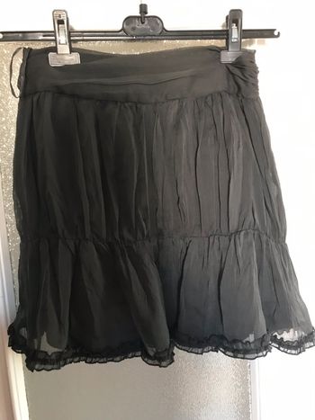 vila jupe grise taille s