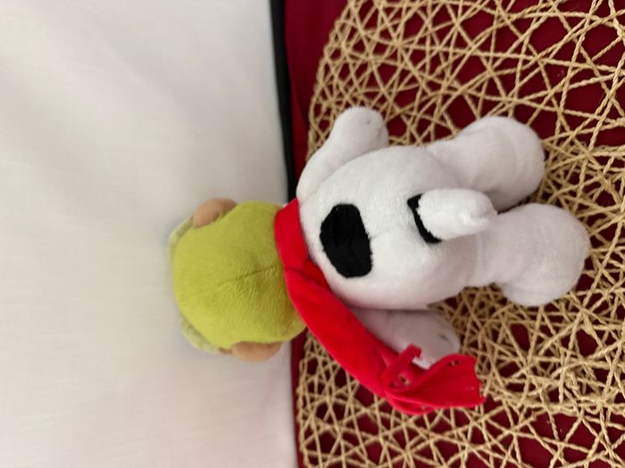 Peluche chien Snoopy et les Peanuts Le Film Aviateur Gipsy - photo numéro 2