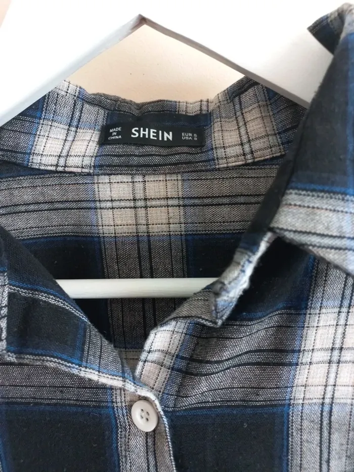 Chemise à carreaux SHEIN – Casual & tendance - photo numéro 2
