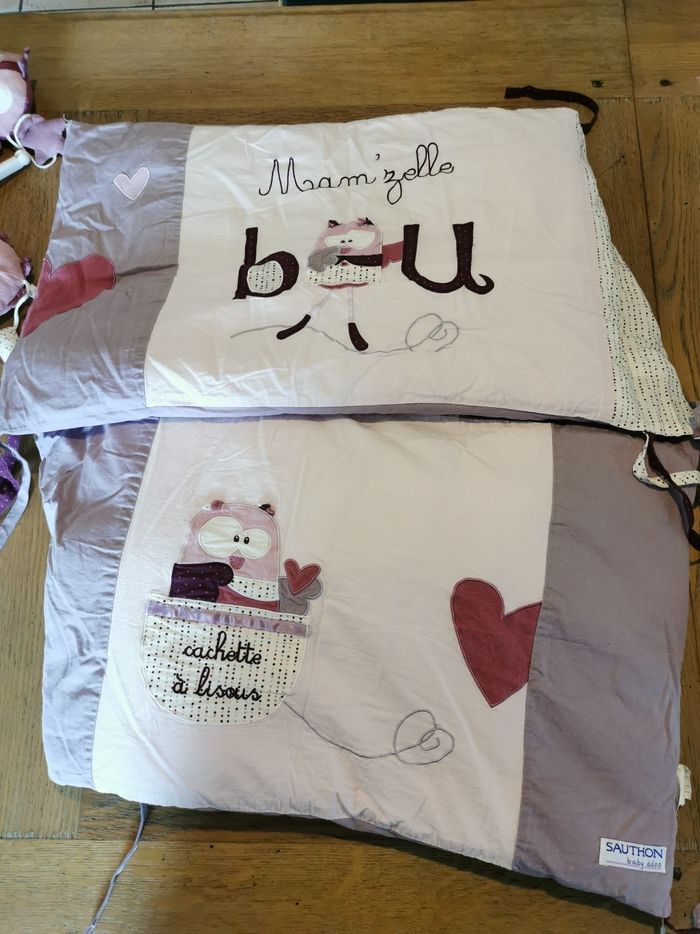 Lot ensemble mam'zelle bou violet chouette - photo numéro 5