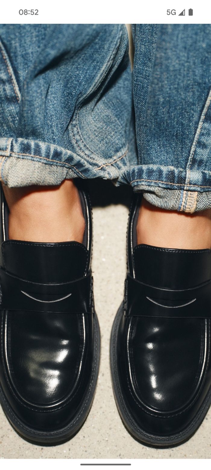 Mocassin vernis noir - photo numéro 2