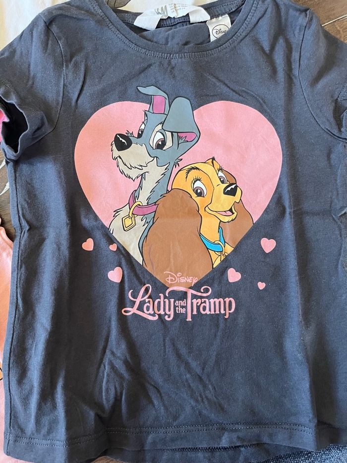 Lot 4 t-shirts Disney de chez H&M - photo numéro 4