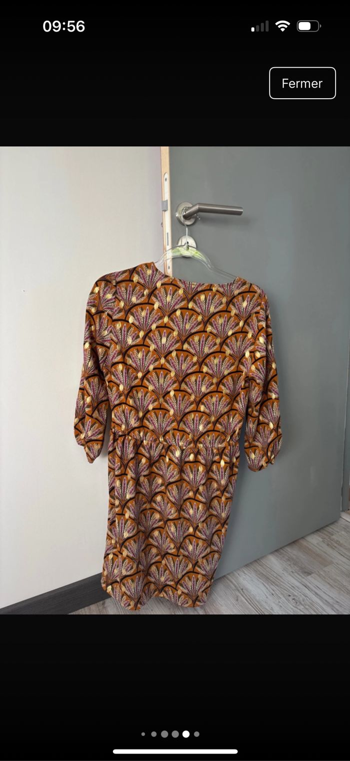Robe fluide col V - photo numéro 6