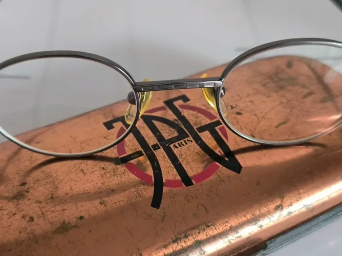 Jean-Paul Gaultier - Monture de lunettes de vue vintage - Gun metal / canon de fusil - photo numéro 14