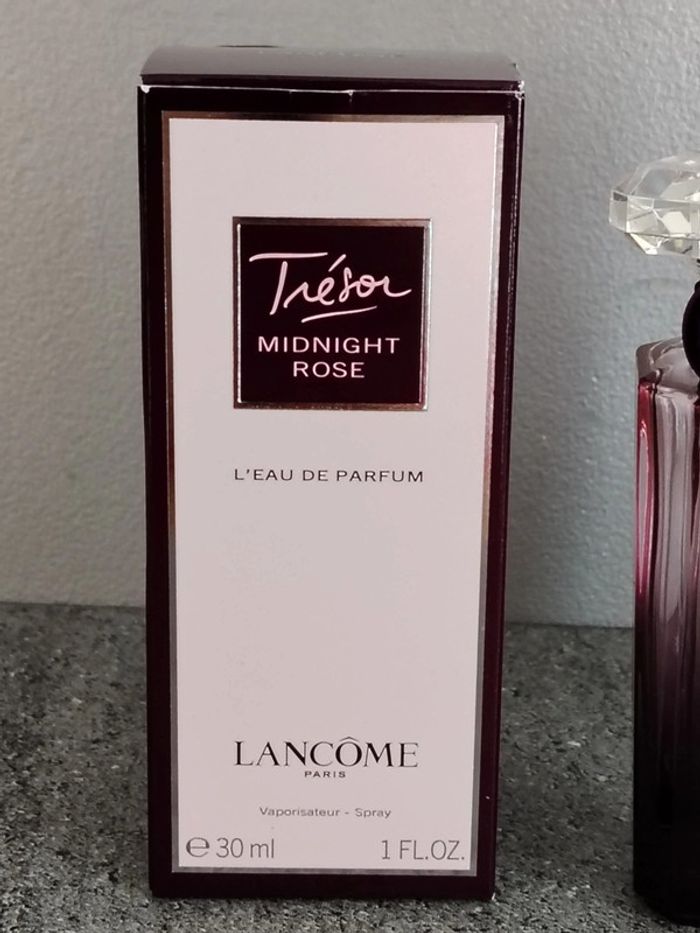 Flacon vide + boîte midnight rose trésor de lancome - photo numéro 3