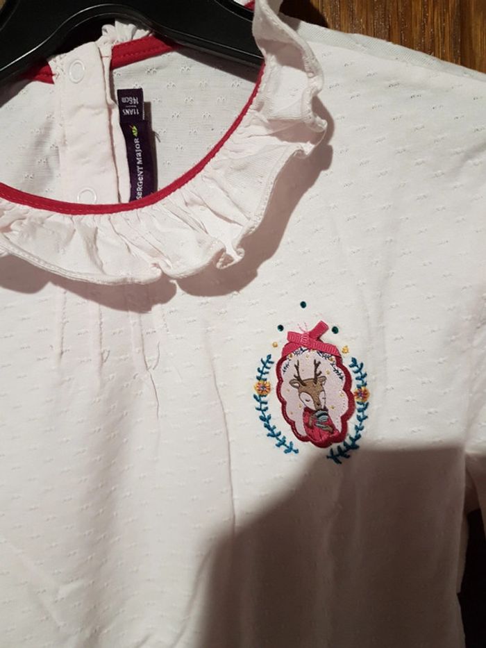 T-shirt sergent major fille 11 ans - photo numéro 2