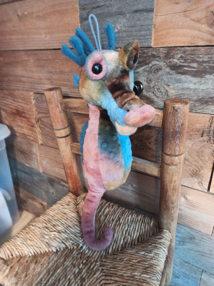 Peluche hippocampe tbe - photo numéro 3